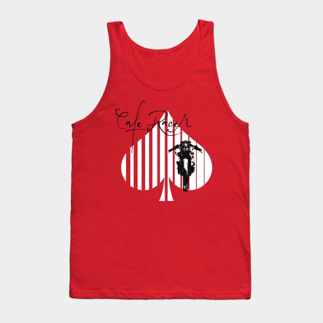 Spade: Cafe Racer Tank Top by oobmmob